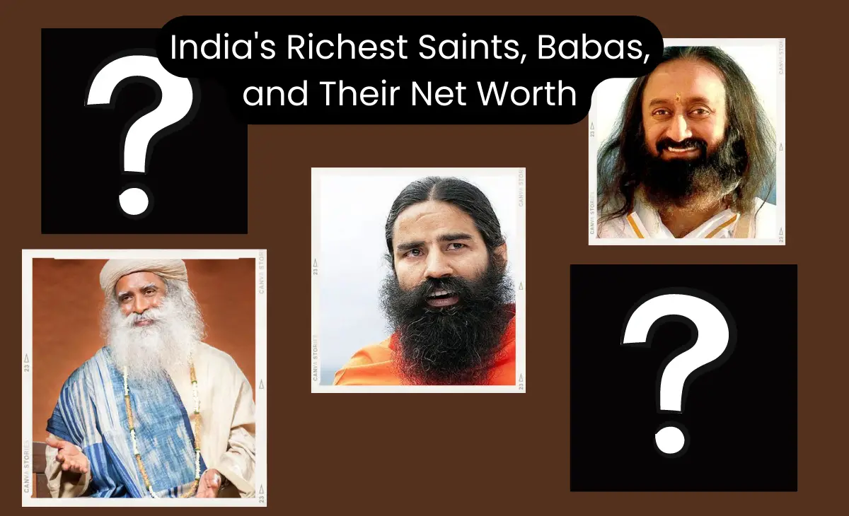 India's richest saints